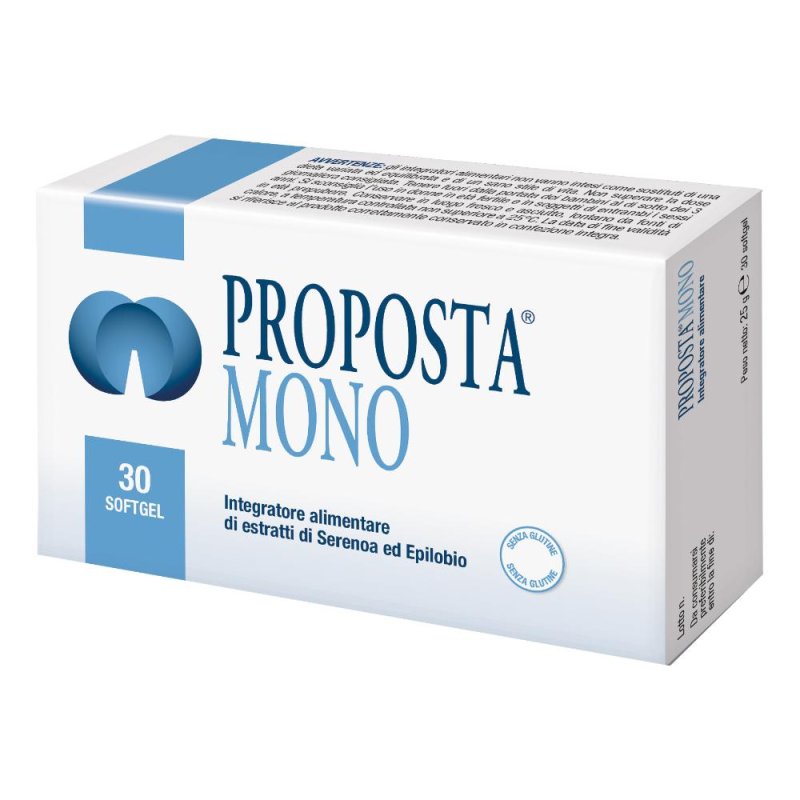 Proposta Mono Plus 30 softgel - integratore con acidi grassi essenziali Proposta Mono Plus 30 softgel - integratore con acidi grassi essenziali