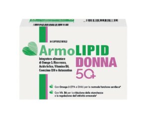 Armolipid - Donna 50+ Integratore per il Colesterolo Confezione 30 capsule