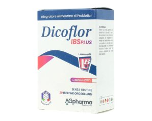 Dicofarm Dicoflor - IBSPlus Integratore alimentare a base di probiotici, 20 bustine orosolubili