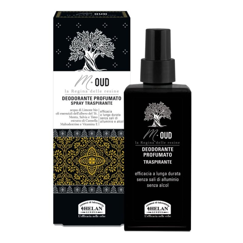 Helan M-Oud deodorante profumato traspirante spray uomo - 100 ml