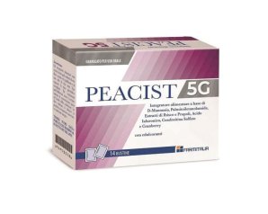 Peacist 5G integratore per il benessere delle vie urinarie 14 bustine