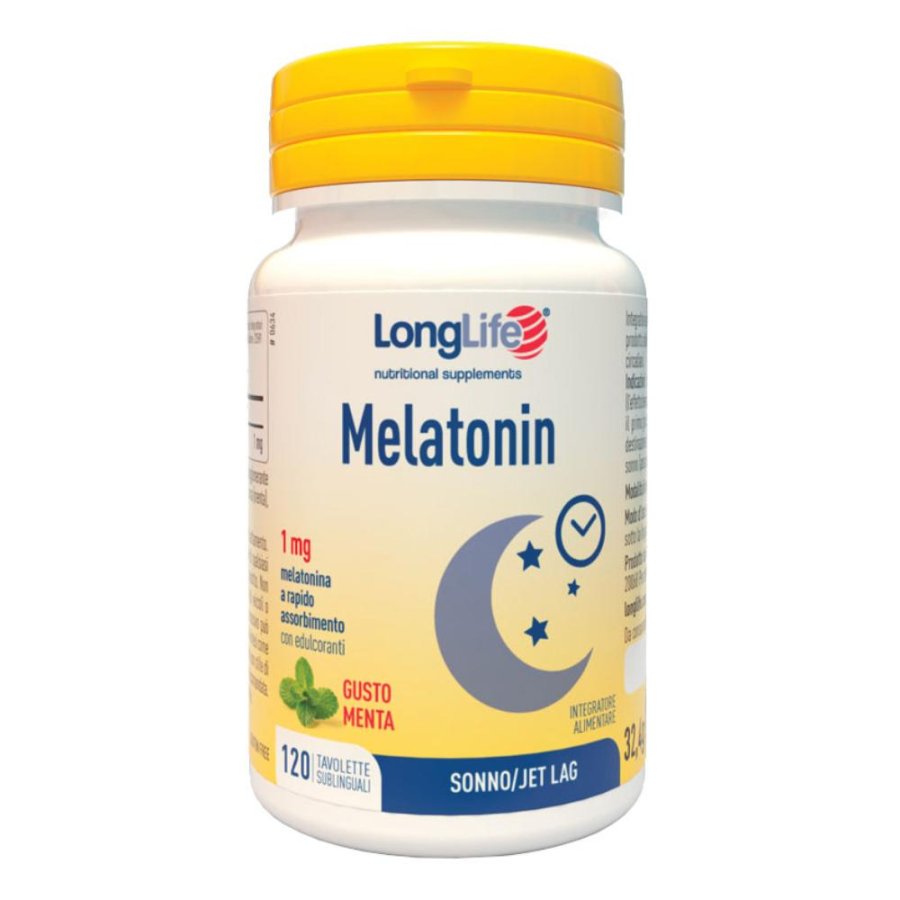 LONGLIFE MELATON 1MG MEN120TAV LONGLIFE MELATON 1MG MEN120TAV