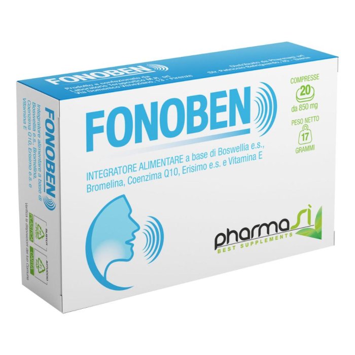 Fonoben 20 Compresse Integratore per Acufeni e Benessere dell’Orecchio Fonoben 20 Compresse Integratore per Acufeni e Benessere dell’Orecchio