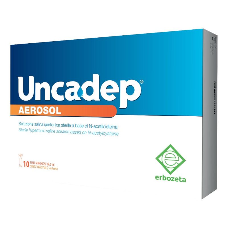 Uncadep aerosol 10 fiale monodose 5 ml - soluzione per aerosol a base di Uncaria Uncadep aerosol 10 fiale monodose 5 ml - soluzione per aerosol a base di Uncaria