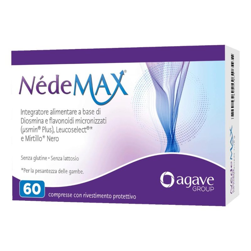 Agave NedeMAX Integratore Alimentare Microcircolo 60 compresse