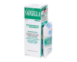 Saugella Protezione & Comfort detergente intimo 250 ml + assorbenti interni cotton touch – Igiene, freschezza e sicurezza quotidiana