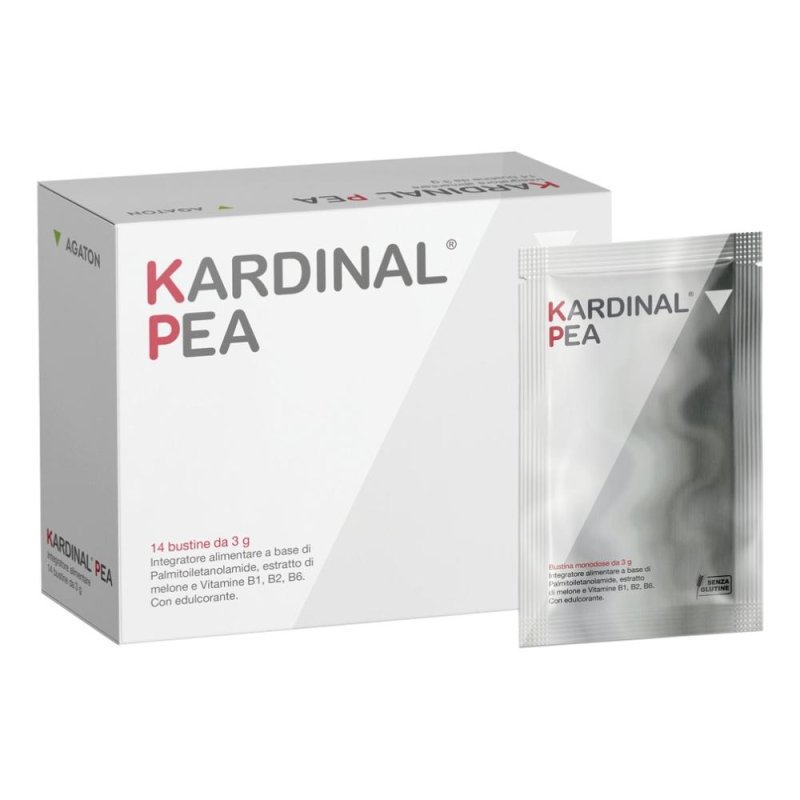Kardinal PEA - Integratore per il Benessere del Sistema Nervoso e Metabolismo Energetico 14 bustine Kardinal PEA - Integratore per il Benessere del Sistema Nervoso e Metabolismo Energetico 14 bustine
