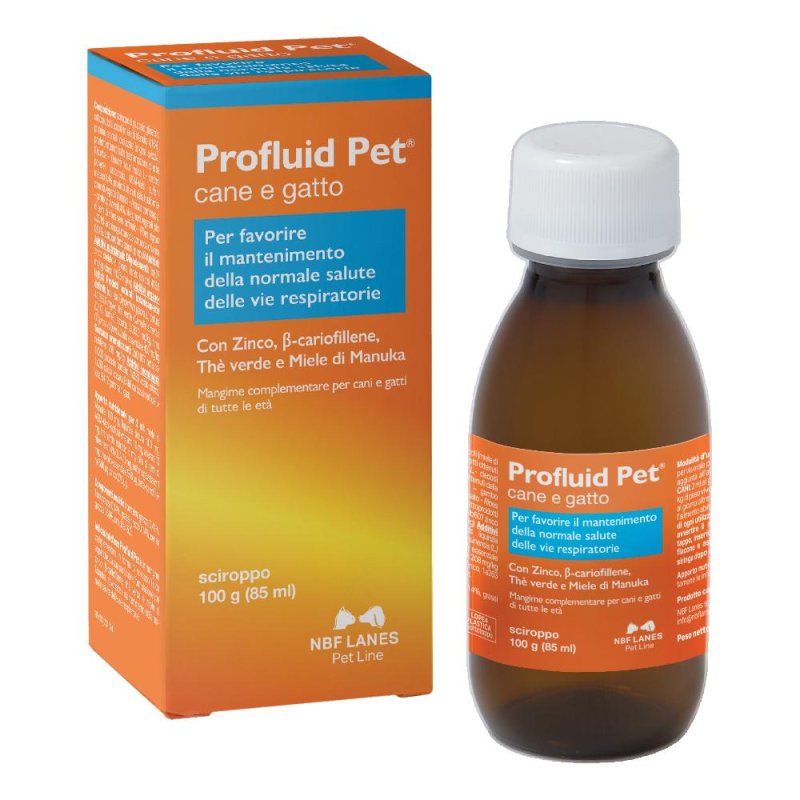 PROFLUID PET Sciroppo 85ml PROFLUID PET Sciroppo 85ml
