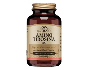 Solgar Amino Tirosina 500 50 Capsule Vegetali