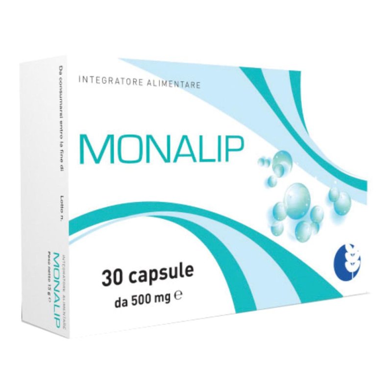 Monalip Integratore Alimentare 30 Capsule per Colesterolo e Benessere Cardiovascolare Monalip Integratore Alimentare 30 Capsule per Colesterolo e Benessere Cardiovascolare