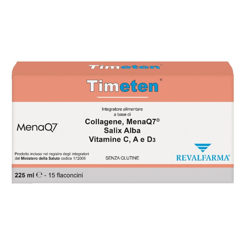 Timeten 15 flaconcini - integratore liquido in flaconcini Timeten 15 flaconcini - integratore liquido in flaconcini