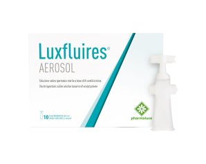 Luxfluires Soluzione per Aerosol 10 Fiale da 5 Millilitri per il Trattamento delle Vie Respiratorie