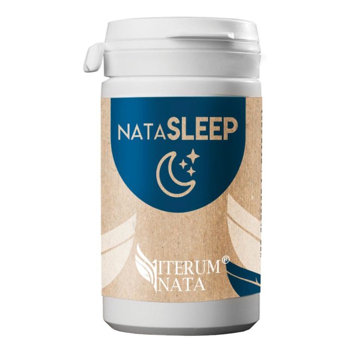 Natasleep Integratore per il Sonno Naturale 30 Capsule con Melatonina e Estratti Vegetali Natasleep Integratore per il Sonno Naturale 30 Capsule con Melatonina e Estratti Vegetali