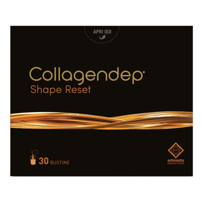 Collagendep Shape Reset 30 bustine - integratore con collagene per rimodellamento corpo Collagendep Shape Reset 30 bustine - integratore con collagene per rimodellamento corpo