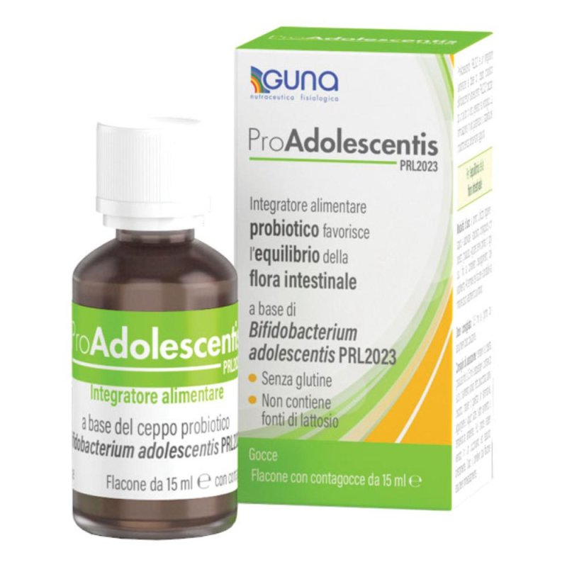 Proadolescentis PRL2023 15 ml - probiotico in gocce per adolescenti Proadolescentis PRL2023 15 ml - probiotico in gocce per adolescenti