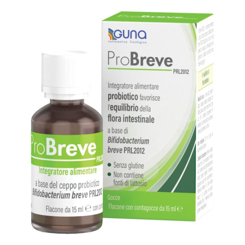 Probreve PRL2012 15 ml - probiotico in gocce per uso pediatrico Probreve PRL2012 15 ml - probiotico in gocce per uso pediatrico