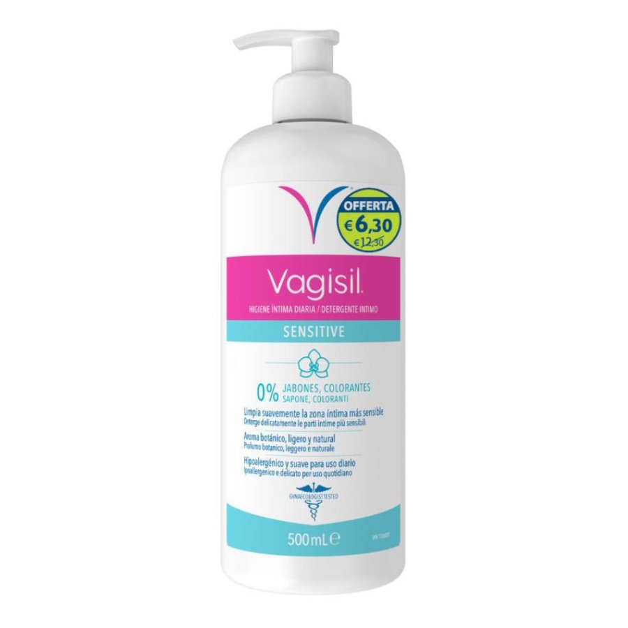 VAGISIL DETERGENTE SENS500MLOS VAGISIL DETERGENTE SENS500MLOS