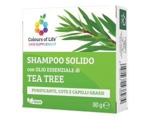 TEA TREE Sh.Solido 80gr COLOUR