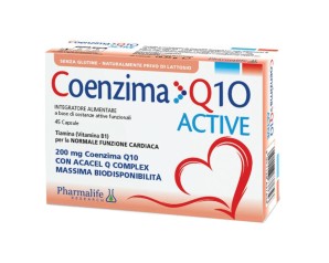 Pharmalife Research Coenzima Q10 Active Integratore Antiossidante 45 Capsule