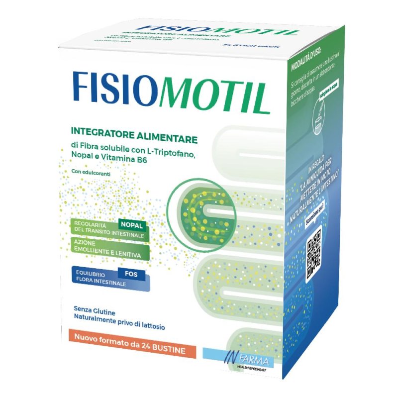 Fisiomotil 24 Bustine Integratore Alimentare per la Regolarità Intestinale e il Benessere Digestivo Fisiomotil 24 Bustine Integratore Alimentare per la Regolarità Intestinale e il Benessere Digestivo
