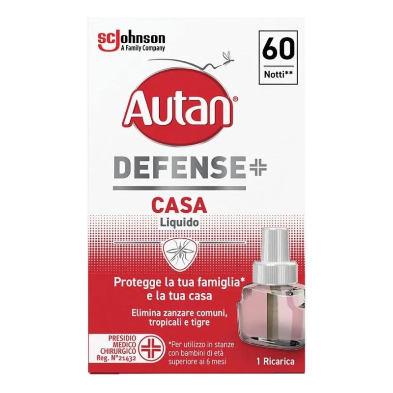 Autan - Defense Casa Repellente Insetti Liquido Elettrico Confezione 1 Ricarica Autan - Defense Casa Repellente Insetti Liquido Elettrico Confezione 1 Ricarica