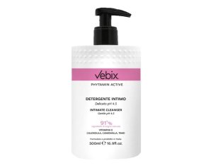 Vebix Phytamin Active - Sensitive Detergente Intimo Delicato pH 4.5 500 ml