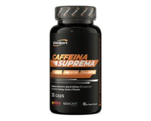 EthicSport Caffeina Suprema Integratore Alimentare per la Concentrazione 30 capsule
