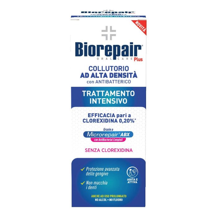 Biorepair Plus Collutorio ad Alta Intensità con Antibatterico Trattamento Intensivo 250 ml Biorepair Plus Collutorio ad Alta Intensità con Antibatterico Trattamento Intensivo 250 ml