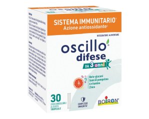 Boiron Oscillo Difese 3+ Integratore Sistema Immunitario per Bambini e Adulti 30 Stick Orosolubili