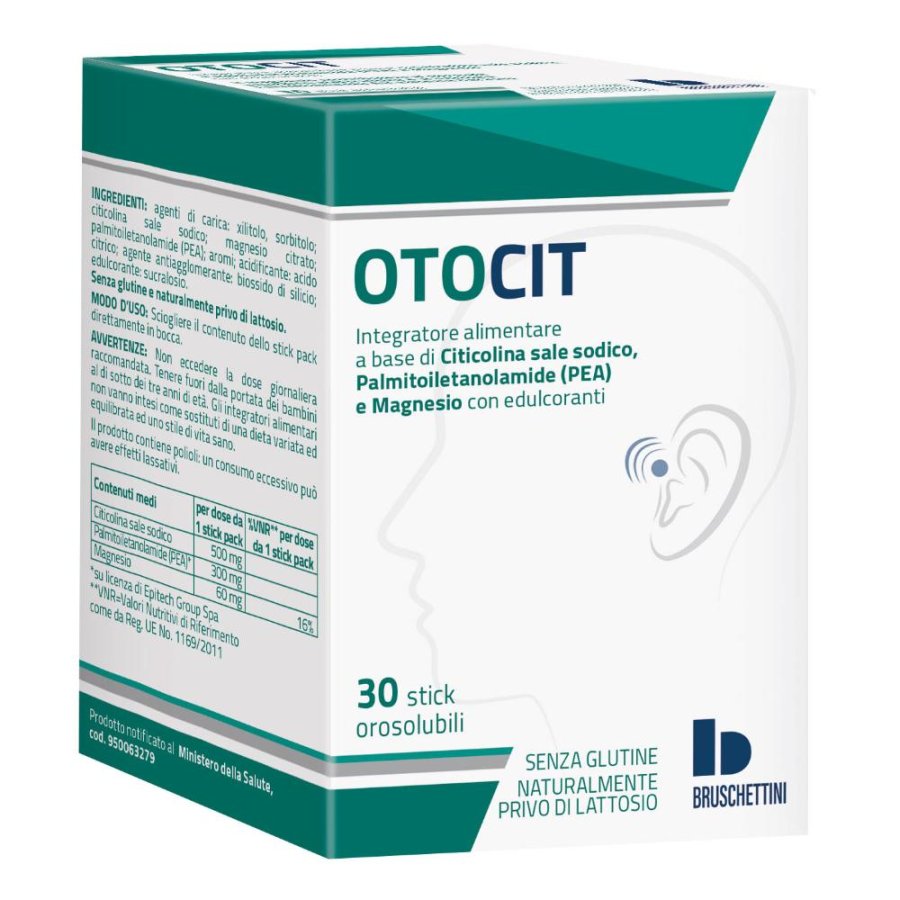 Otocit 30 stick pack - integratore per benessere dellorecchio Otocit 30 stick pack - integratore per benessere dellorecchio