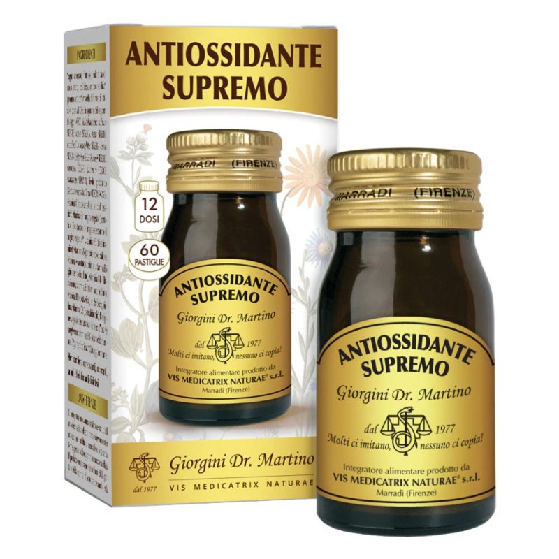 Antiossidante Supremo per Protezione Cellulare 60 Pastiglie Antiossidante Supremo per Protezione Cellulare 60 Pastiglie