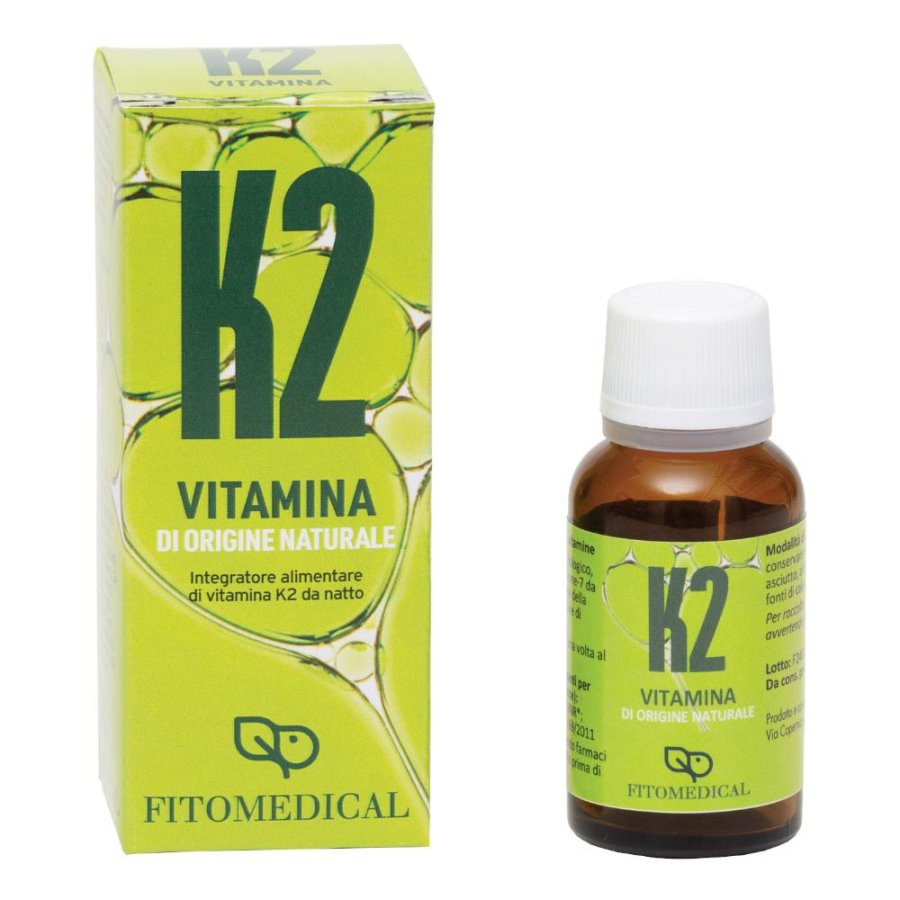 Vitamina K2 naturale 20 ml - integratore di vitamina K2 per ossa e apparato cardiovascolare Vitamina K2 naturale 20 ml - integratore di vitamina K2 per ossa e apparato cardiovascolare