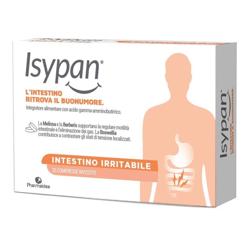 Isypan Intestino Irritabile 20 compresse - integratore per benessere intestinale Isypan Intestino Irritabile 20 compresse - integratore per benessere intestinale