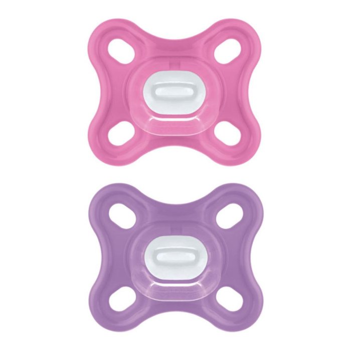 MAM COMFORT 0-3M SIL FEMM 2PZ