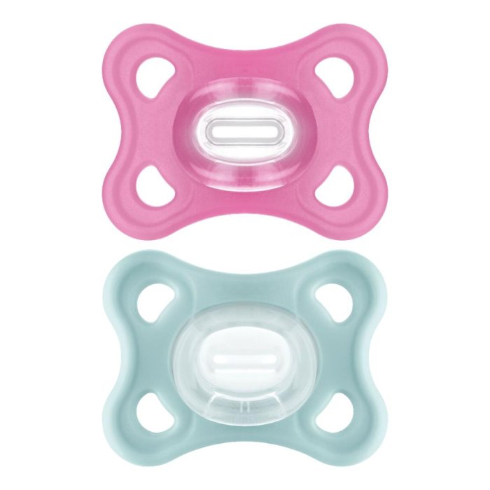 Mam Comfort 3-12 mesi silicone femmina 2 pezzi - succhietti in silicone per bambine Mam Comfort 3-12 mesi silicone femmina 2 pezzi - succhietti in silicone per bambine