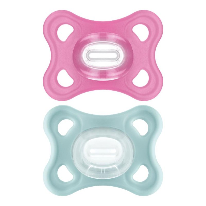 Mam Comfort 3-12 mesi silicone femmina 2 pezzi - succhietti in silicone per bambine Mam Comfort 3-12 mesi silicone femmina 2 pezzi - succhietti in silicone per bambine