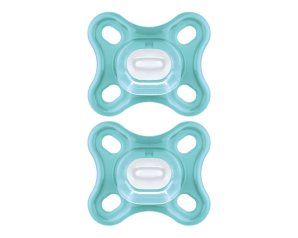 Mam Comfort 3-12 mesi silicone neutro 2 pezzi - succhietti in silicone per bambini