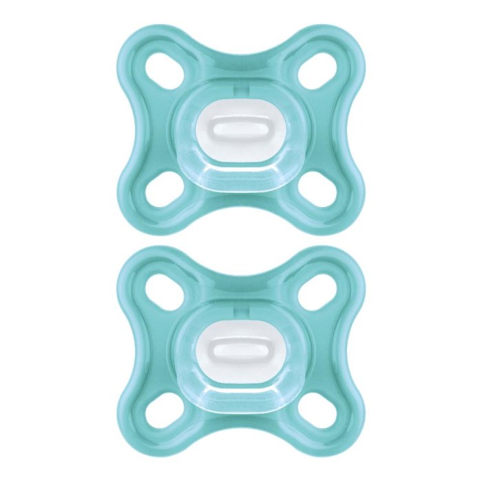 Mam Comfort 3-12 mesi silicone neutro 2 pezzi - succhietti in silicone per bambini
