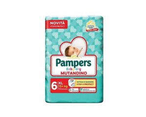 Pampers Baby Dry Pannolini Mutandino Taglia 6 Extra Large 15+ kg Confezione da 13 Pezzi