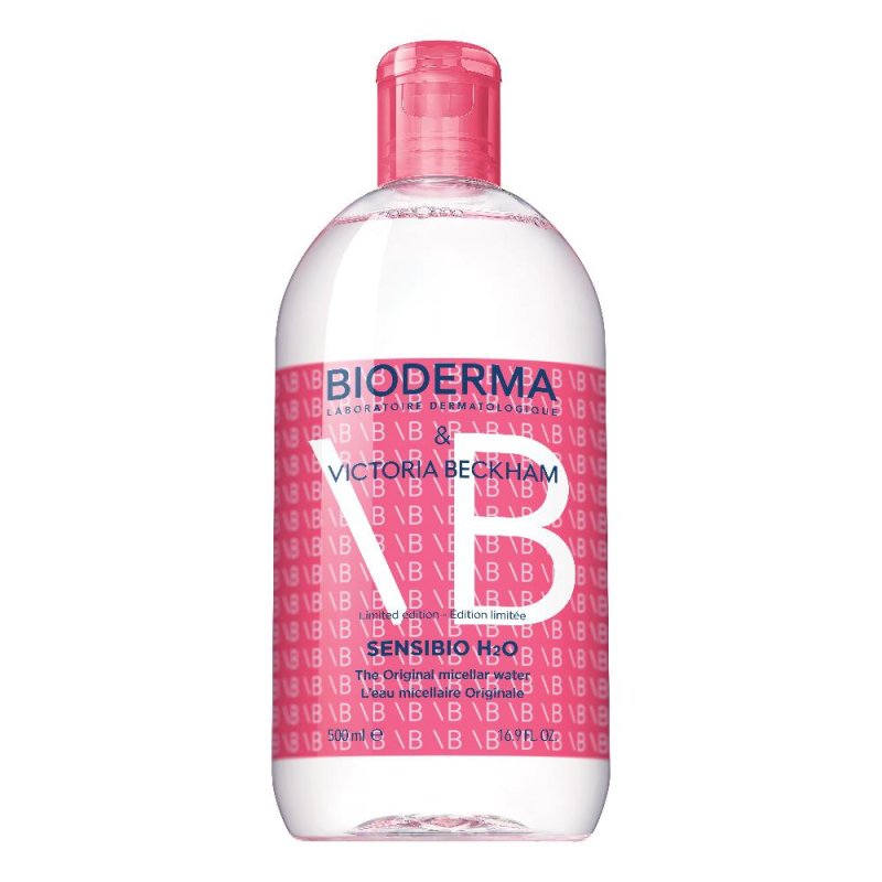 Bioderma & Victoria Beckham Sensibio H2O - Acqua Micellare Viso e Occhi per Pelli Sensibili Edizione Limitata 500 ml Bioderma & Victoria Beckham Sensibio H2O - Acqua Micellare Viso e Occhi per Pelli Sensibili Edizione Limitata 500 ml