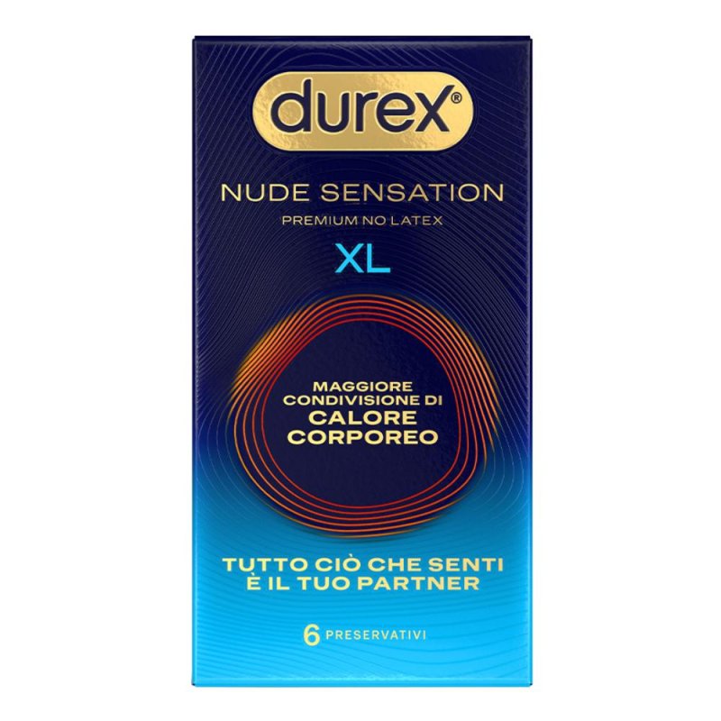 DUREX Nude Sensation XL 6 Preservativi DUREX Nude Sensation XL 6 Preservativi
