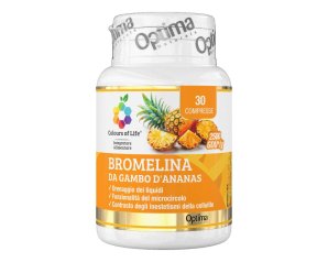 Bromelina Gambo Ananas Integratore Drenante 30 Compresse
