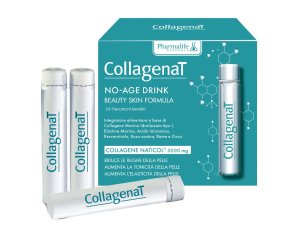 Pharmalife Research Collagenat - No-Age Drink Integratore per la Pelle 24 Flaconcini da 25ml