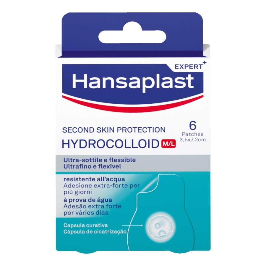 Hansaplast Second Skin 6 cerotti - cerotti effetto seconda pelle Hansaplast Second Skin 6 cerotti - cerotti effetto seconda pelle