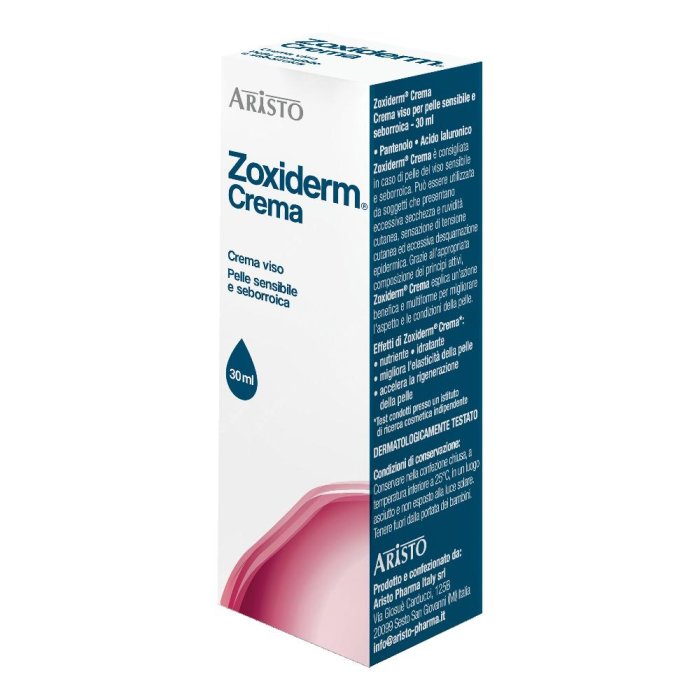 Zoxiderm Crema 30 millilitri trattamento dermatologico lenitivo e protettivo per pelle irritata e arrossata Zoxiderm Crema 30 millilitri trattamento dermatologico lenitivo e protettivo per pelle irritata e arrossata