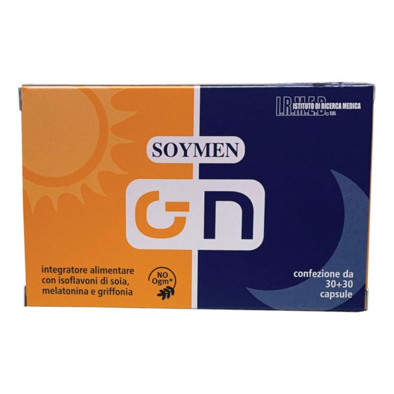 Soymen Giorno Notte Integratore Menopausa Donna 60 Compresse per Benessere di Giorno e di Notte Soymen Giorno Notte Integratore Menopausa Donna 60 Compresse per Benessere di Giorno e di Notte