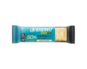 Enervit Pure Pro Protein Bar 50% Cioccolato Bianco White Blast 55g