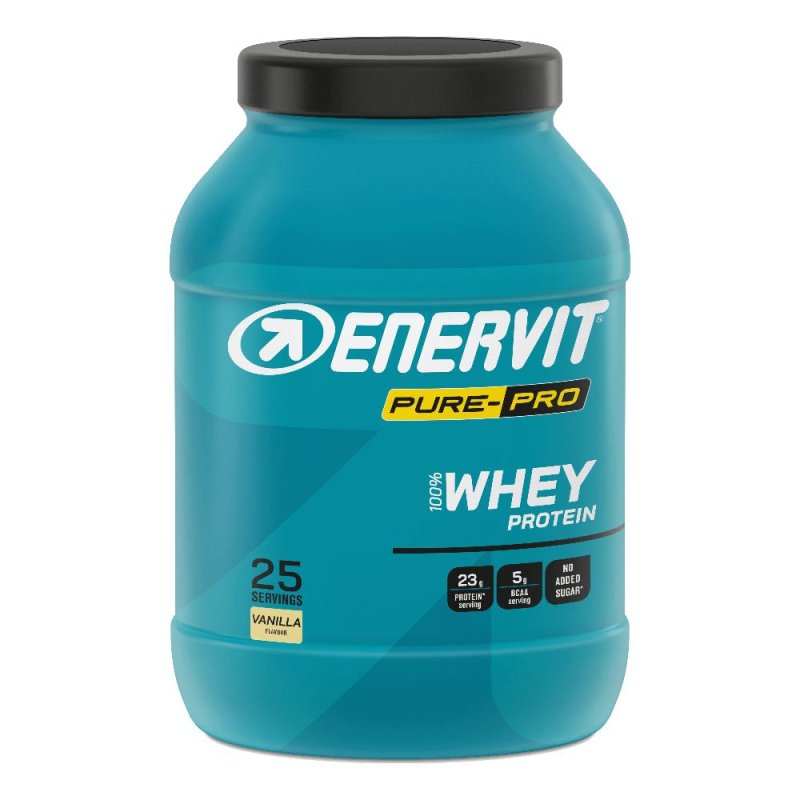 Enervit Pure Pro 100% Whey Protein integratore proteine del siero del latte 750 g vaniglia Enervit Pure Pro 100% Whey Protein integratore proteine del siero del latte 750 g vaniglia