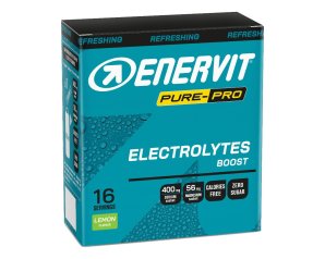 Enervit Pure Pro Electrolytes Boost integratore elettroliti magnesio sodio 16 buste