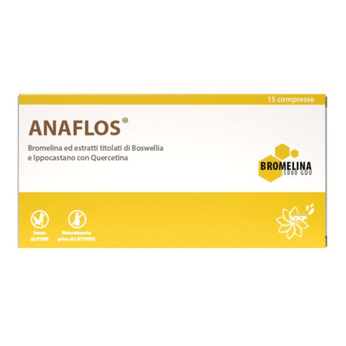 Anaflos Integratore 15 Compresse per Microcircolo e Circolazione Venosa, Benessere Gambe Anaflos Integratore 15 Compresse per Microcircolo e Circolazione Venosa, Benessere Gambe